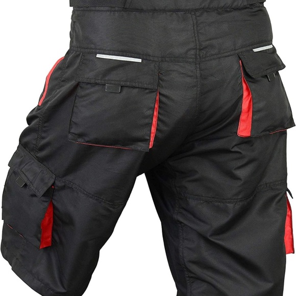 Deckra Mens Cycling Shorts MTB Mountain Biking Bike Padded Liner Shorts - Picture 3 of 5